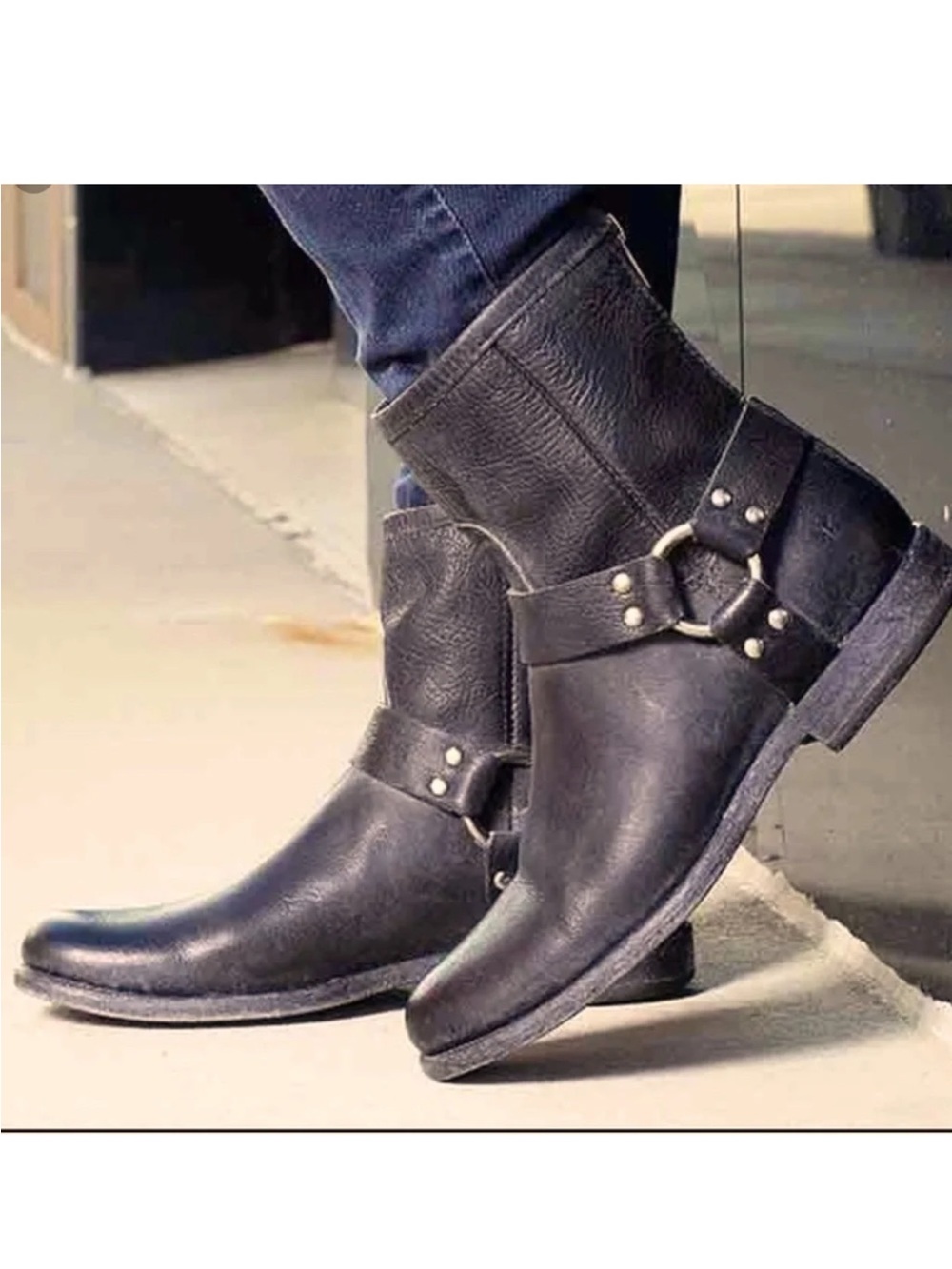 FRYE Philip Harness Boots